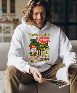 Shirt Keefin' On That Keebler Cookie Got Me Feelin' Like A Fudge Stripe Unisex T Shirt, hoodie, sweater, long sleeve and tank top Shirt Keefin' On That Keebler Cookie Got Me Feelin' Like A Fudge Stripe Unisex T Shirt