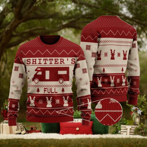 Shitter’s Full Knitted Christmas Sweater For Men And Women