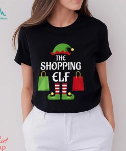 Shopping Elf Family Matching Group Christmas Shopper T Shirt