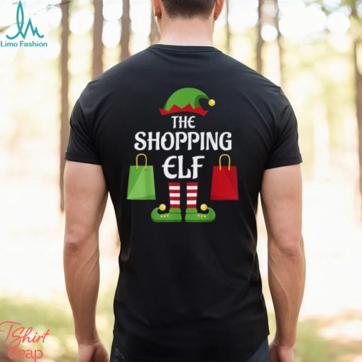 Shopping Elf Family Matching Group Christmas Shopper T Shirt