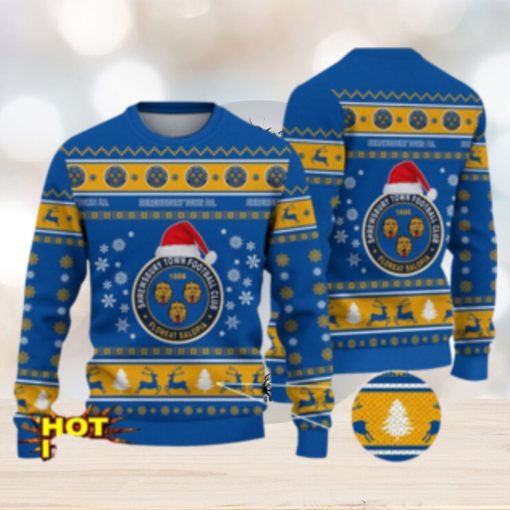 Shrewsbury Town 3D Ugly Christmas Sweater For Men And Women Sport Fans