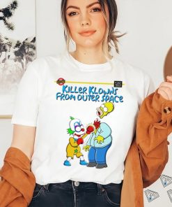 Simpsons killer klowns from outer space Halloween shirt