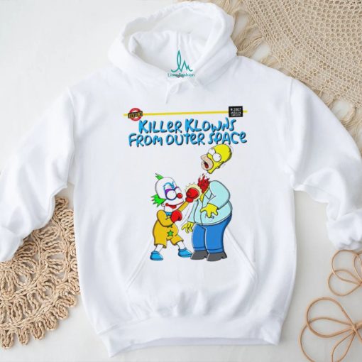 Simpsons killer klowns from outer space Halloween shirt