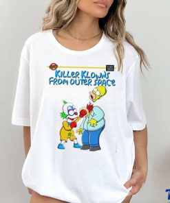 Simpsons killer klowns from outer space Halloween shirt