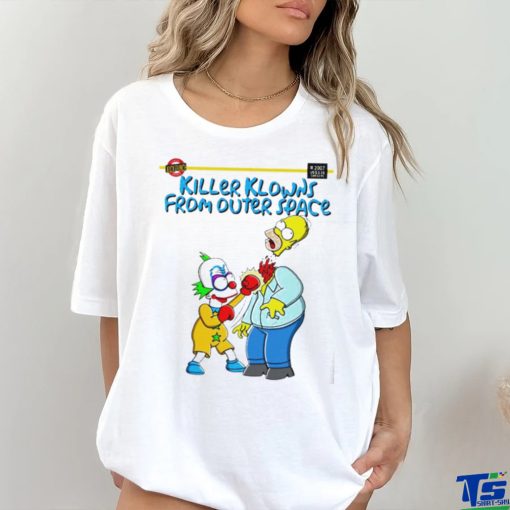 Simpsons killer klowns from outer space Halloween shirt
