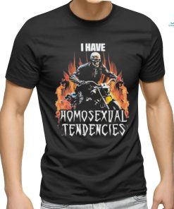 Skeleton I Have Homosexual Tendencies Shirt