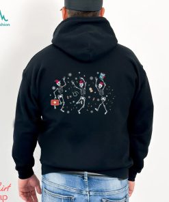 Skeleton Nurse Christmas Shirt, Dancing Skeleton Christmas Shirt