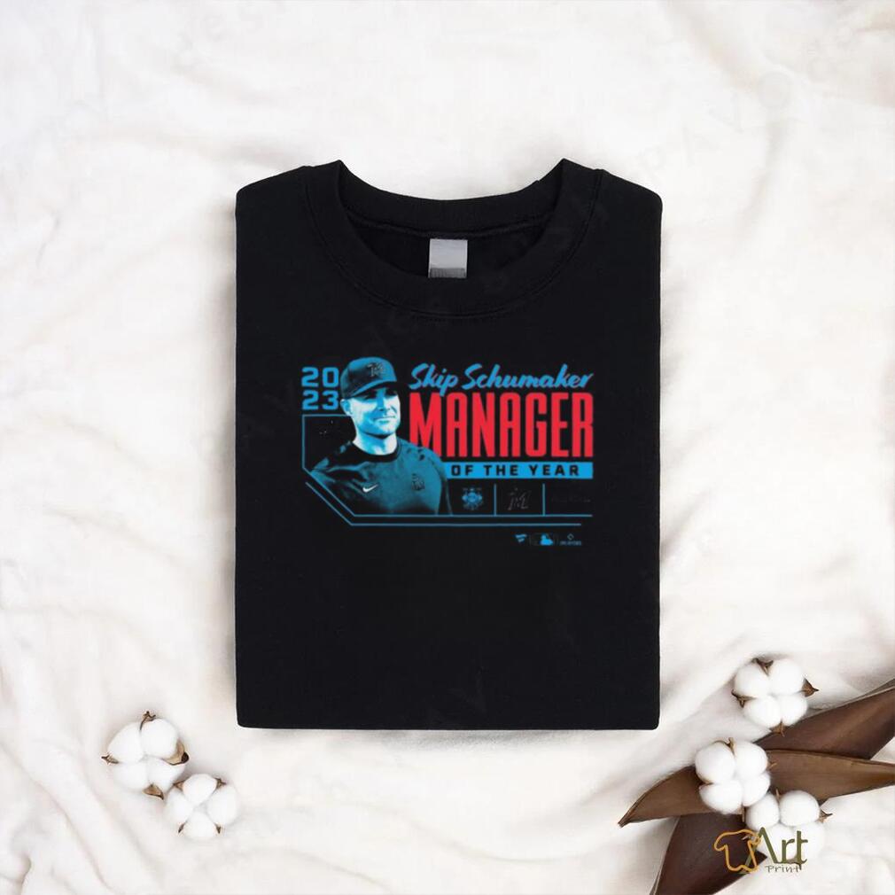 Skip Schumaker Miami Marlins 2023 Nl Manager Of The Year T shirt Skip Schumaker Miami Marlins 2023 Nl Manager Of The Year T shirt