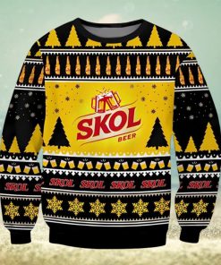 Skol Beer Ugly Christmas Sweater, Gift for Christmas Holiday