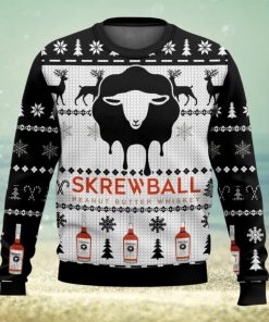 Skrewball 3D Sweater Christmas Gift Ugly Christmas Sweater