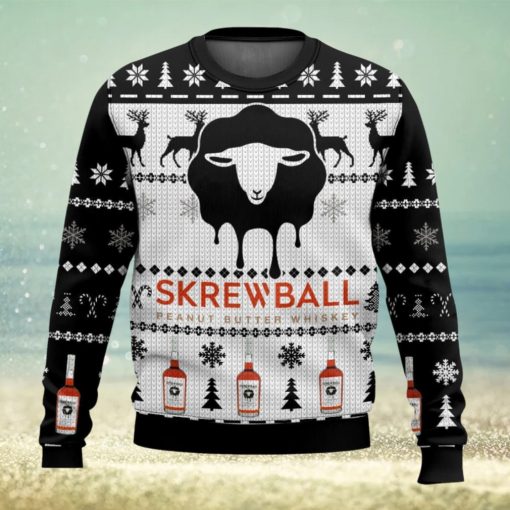 Skrewball 3D Sweater Christmas Gift Ugly Christmas Sweater