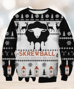 Skrewball Ugly Christmas Sweater, Gift for Christmas Holiday