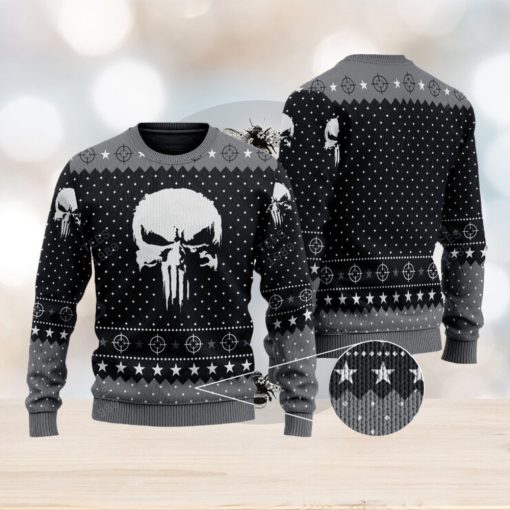 Skull Logo Ugly Xmas 3D Sweater Gift Holidays