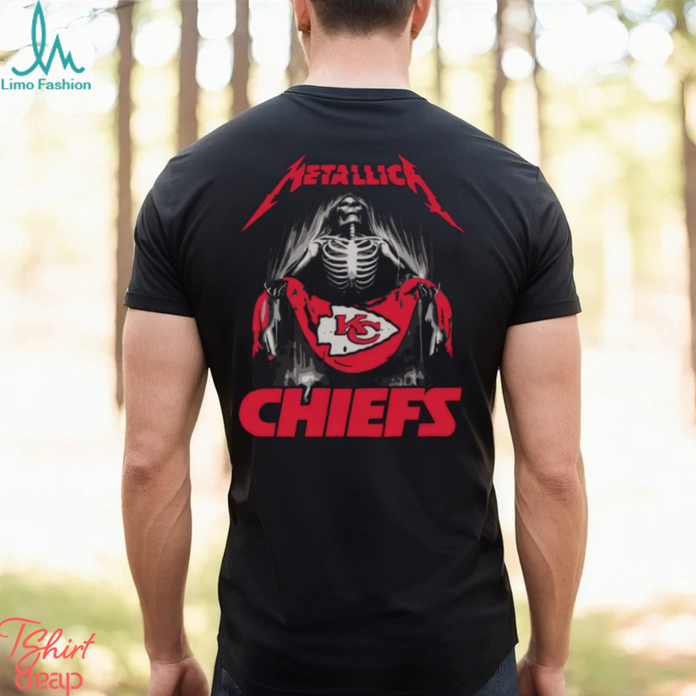 Kc chiefs best sale skull shirt