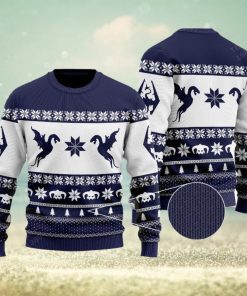 Skyrim Ugly Sweater Christmas For Men And Women