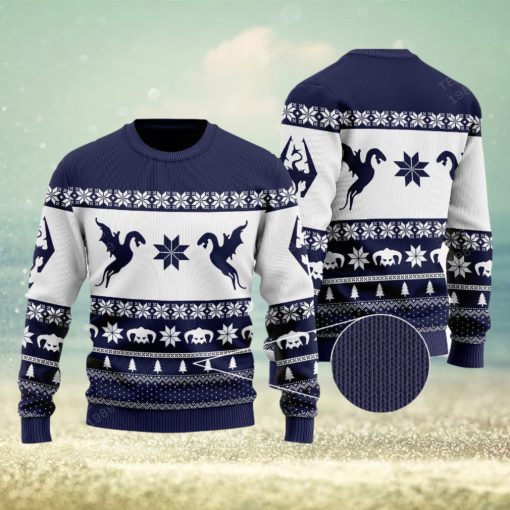 Skyrim Ugly Sweater Christmas For Men And Women