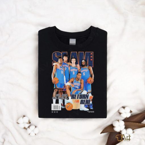 Slam Cover OKC Thunder shirt