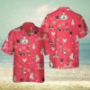 Mickey Friends Snowman Disney Hawaiian Shirts Xmas Button Up Family Trip