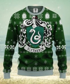 Slytherin House Harry Potter Team Christmas Ugly Sweater Special Gift For Men Women