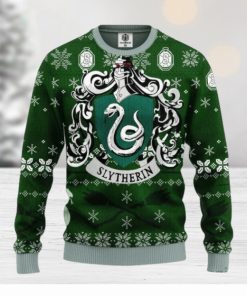 Slytherin House Harry Potter Team Christmas Ugly Sweater Special Gift For Men Women