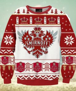 Smirnoff Vodka Ugly Christmas Sweater, Gift for Christmas Holiday