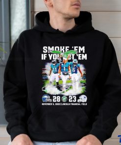 Smoke ’em if you got ’em Philadelphia Eagles 28 23 Dallas Cowboys signatures shirt