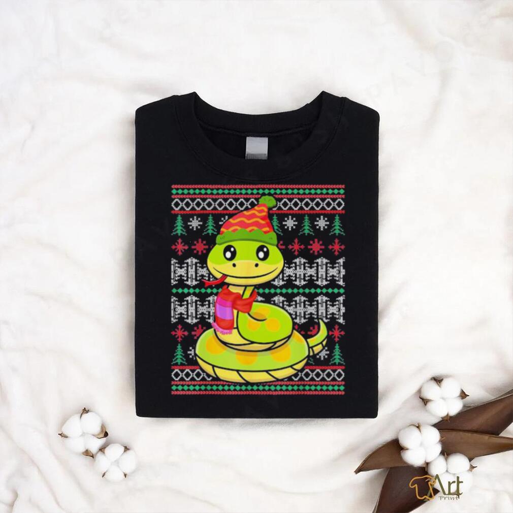 Snake Santa Claus Lovely Merry Xmas T Shirt Snake Santa Claus Lovely Merry Xmas T Shirt