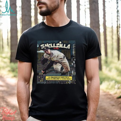 Snellzilla vol 2 Blake Snell Is The 2023 National League CY Young Award Winner For The Second Time In Career Unisex T Shirt