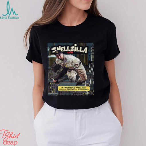 Snellzilla vol 2 Blake Snell Is The 2023 National League CY Young Award Winner For The Second Time In Career Unisex T Shirt