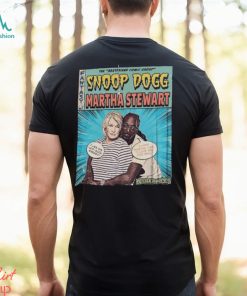 Snoop Dogg Comic Shirt 90S Vintage Merch Art Martha Stewart Bff Potluck Dinner Party Cooking 2023 Graphic Tee Gift For Fan V1 Unisex Hoodie