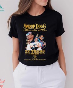 Snoop Dogg I Wanna Thank Me Your 32 Years 1992 2024 Memories Shirt