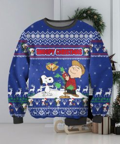 Snoopy And Charlie Brown Ugly Christmas Sweater Perfect Holiday Gift