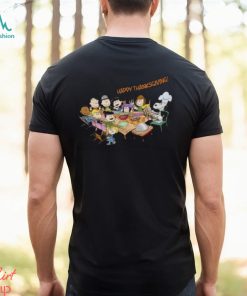 Snoopy And Friends Happy Thanksgiving Shirt, hoodie, sweater, long sleeve and tank top Snoopy And Friends Happy Thanksgiving Shirt
