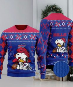 Snoopy And Woodstock Buffalo Bills Christmas Ugly Christmas Sweaters