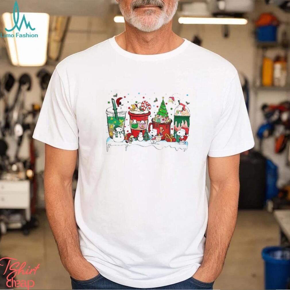 Snoopy Coffee Cup Christmas Sweatshirt Peanuts Christmas Shirt Snoopy Coffee Cup Christmas Sweatshirt Peanuts Christmas Shirt
