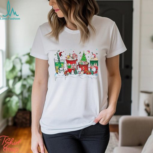 Snoopy Coffee Cup Christmas Sweatshirt Peanuts Christmas Shirt