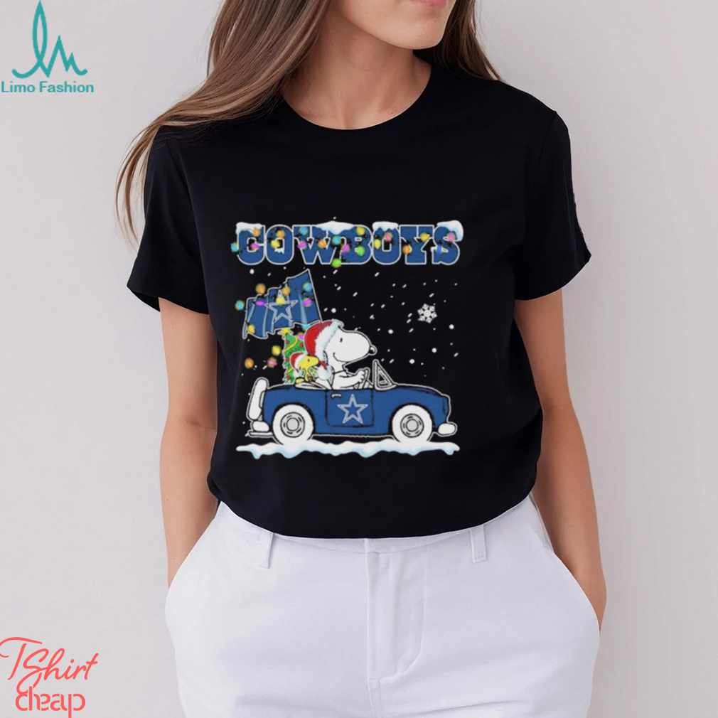 Snoopy Driver Car Dallas Cowboys Merry Christmas Shirt Snoopy Driver Car Dallas Cowboys Merry Christmas Shirt