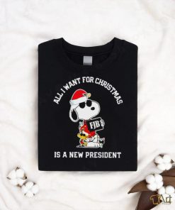 Snoopy FJB All I Want For Christmas Is A New President Shirt