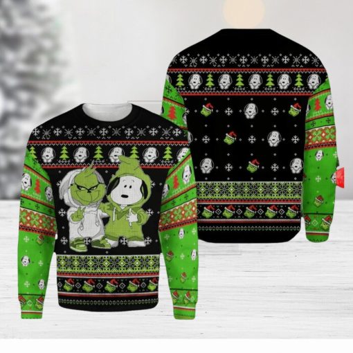 Snoopy & Grinch Christmas Ugly Sweater