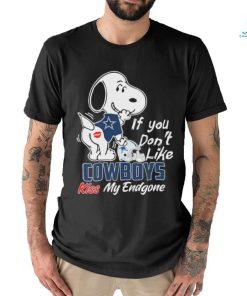 Snoopy If You Don’t Like Dallas Cowboys Kiss My Endzone Shirt