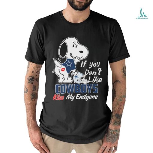 Snoopy If You Don’t Like Dallas Cowboys Kiss My Endzone Shirt