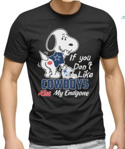 Snoopy If You Don’t Like Dallas Cowboys Kiss My Endzone Shirt