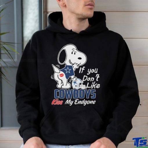 Snoopy If You Don’t Like Dallas Cowboys Kiss My Endzone Shirt