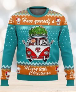 Snoopy Little Christmas All Over Printed Ugly Christmas Sweater Trending Christmas Gift Ideas