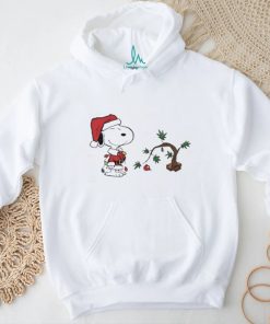 Snoopy Santa Tree Merry Christmas 2023 T shirt