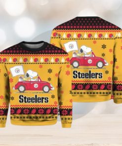 Snoopy Steelers Christmas Sweater