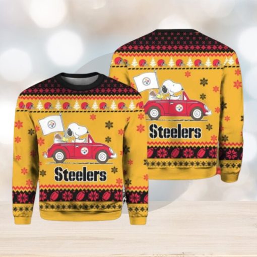 Snoopy Steelers Christmas Sweater