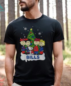 Snoopy The Peanuts Buffalo Bills Christmas Shirt