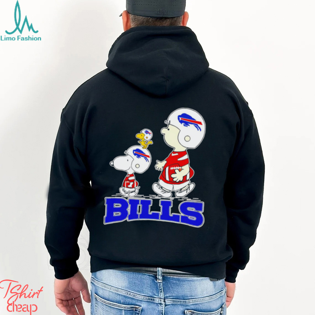 Snoopy and Charlie Brown Buffalo Bills football The Peanuts characters gift shirt Snoopy and Charlie Brown Buffalo Bills football The Peanuts characters gift shirt