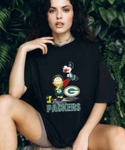 Snoopy and Charlie Brown Green Bay Packers The Peanuts shirt